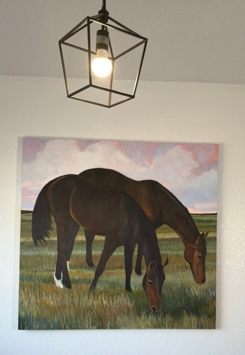 "Buddy Sour" 48" x 50"