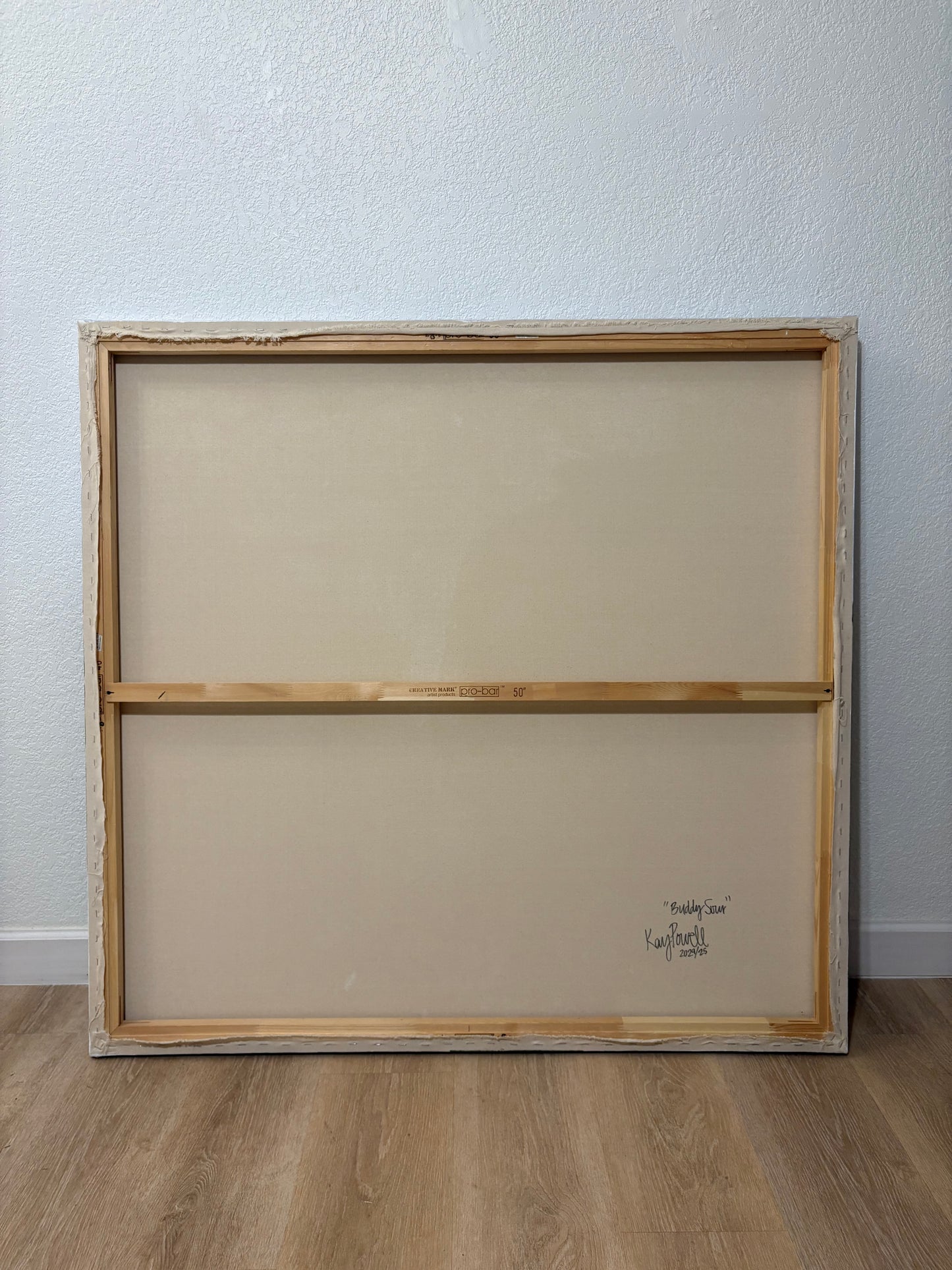 "Buddy Sour" 48" x 50"