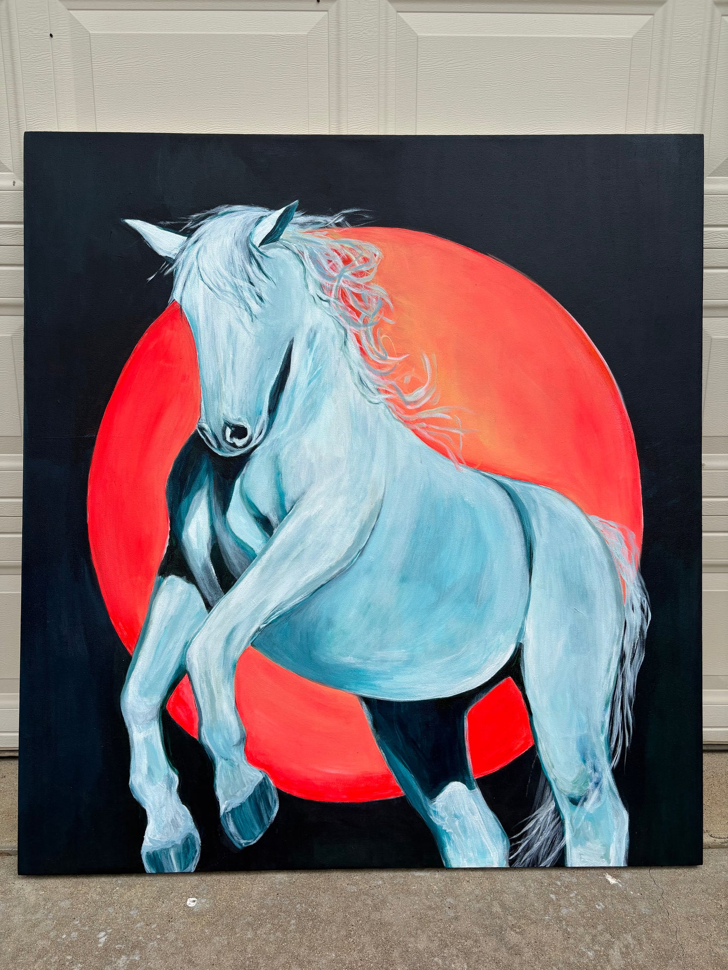 "Night Vale"  48" x 52"